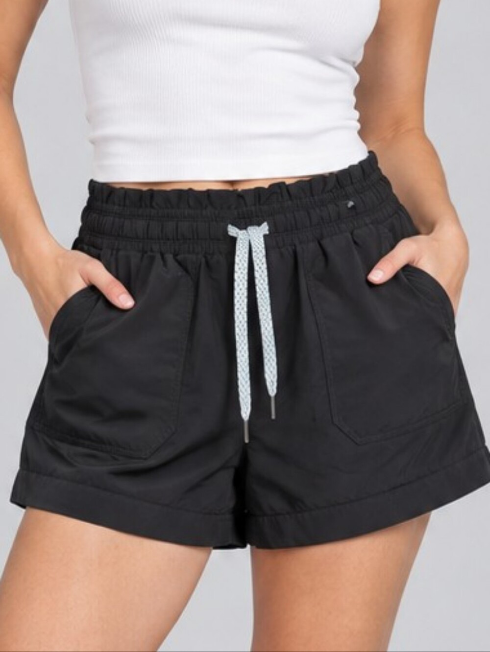 Zella Elasric Waist Pull On Athletic Shorts